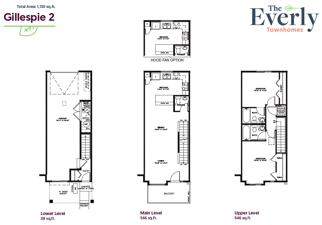 Gillespie 2 Floor Plan