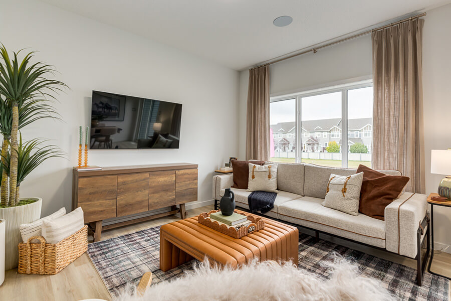 Emerson Show Home Excel Homes Orchards Edmonton Great Room