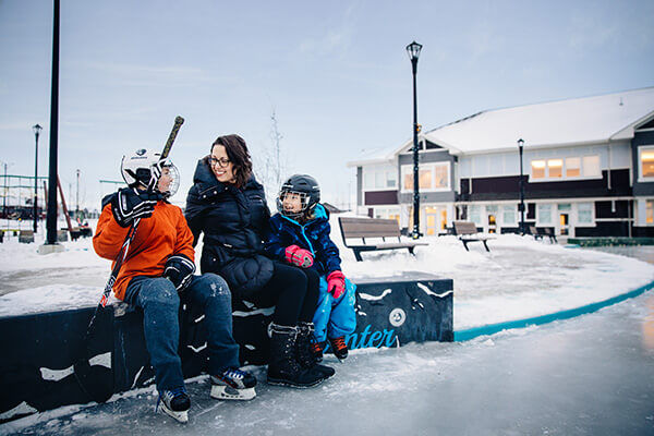 Winter Activity The Orchards Residents Edmonton