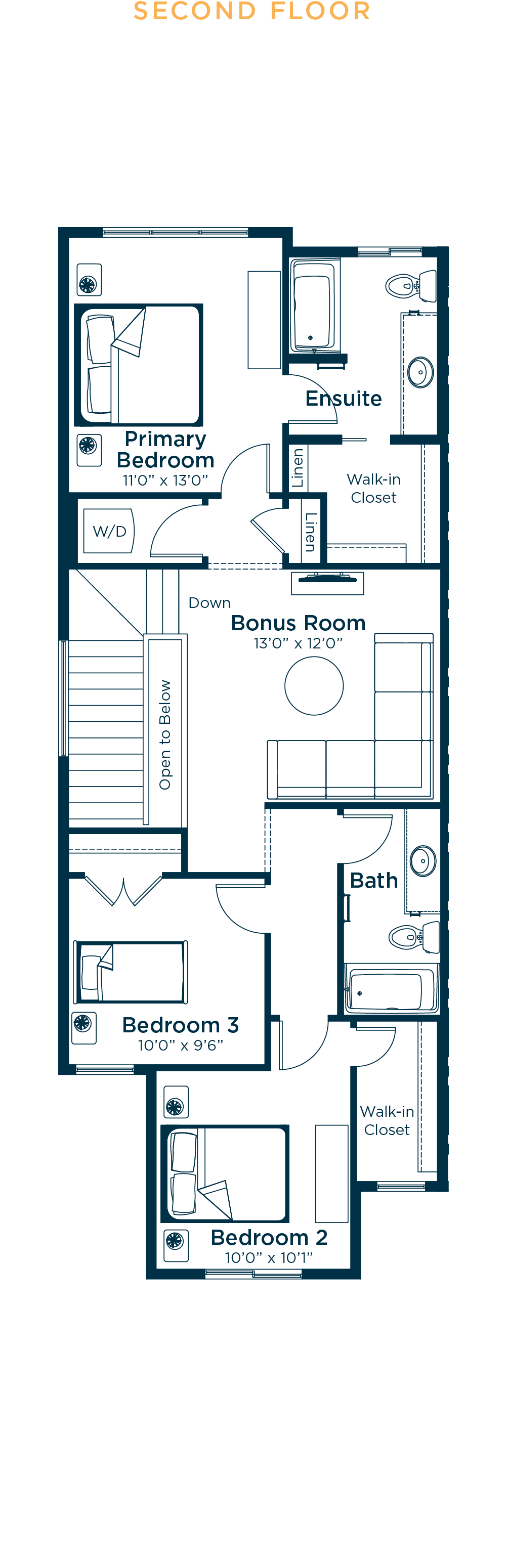 Floorplan Oakley Orc Fp02 Second