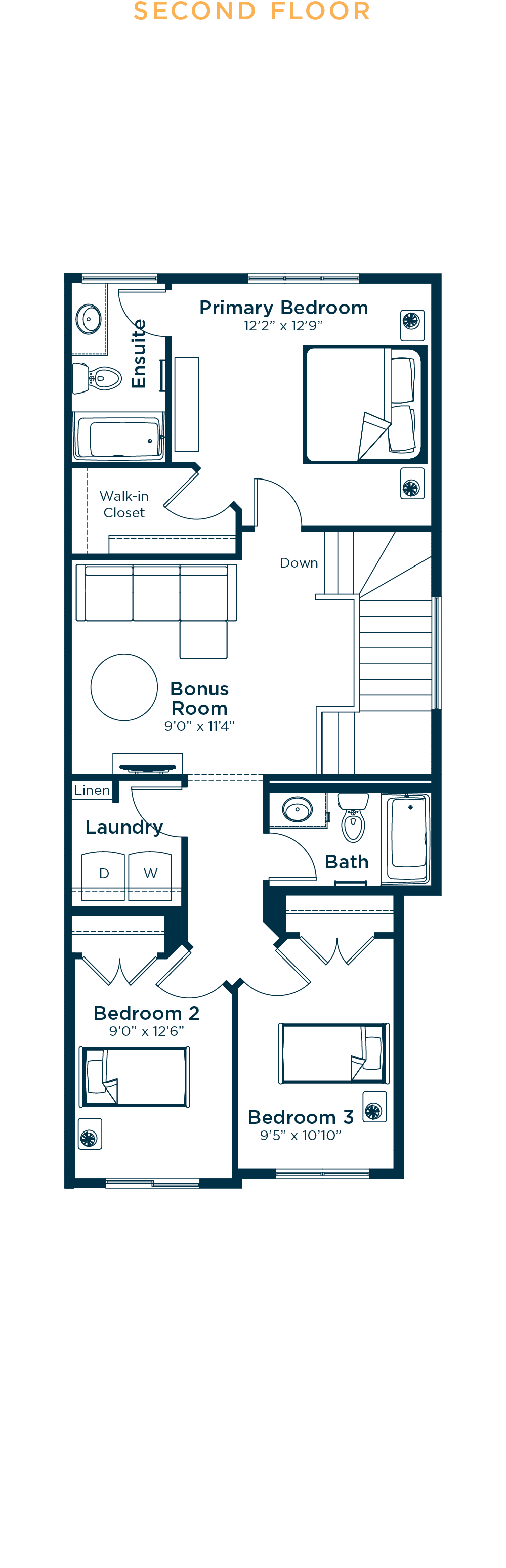 Floorplan Beckett Orc Fp02 Second