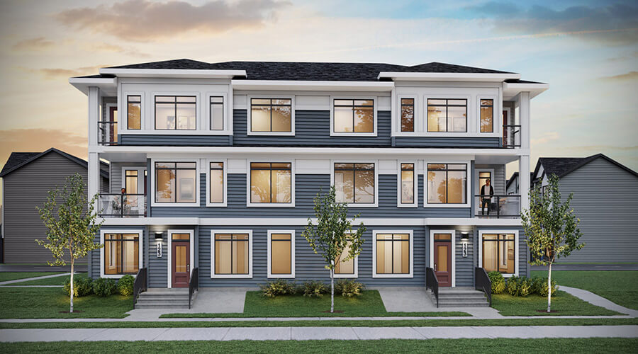 The Everly Townhomes The Orchards Brookfield Residential Block 4