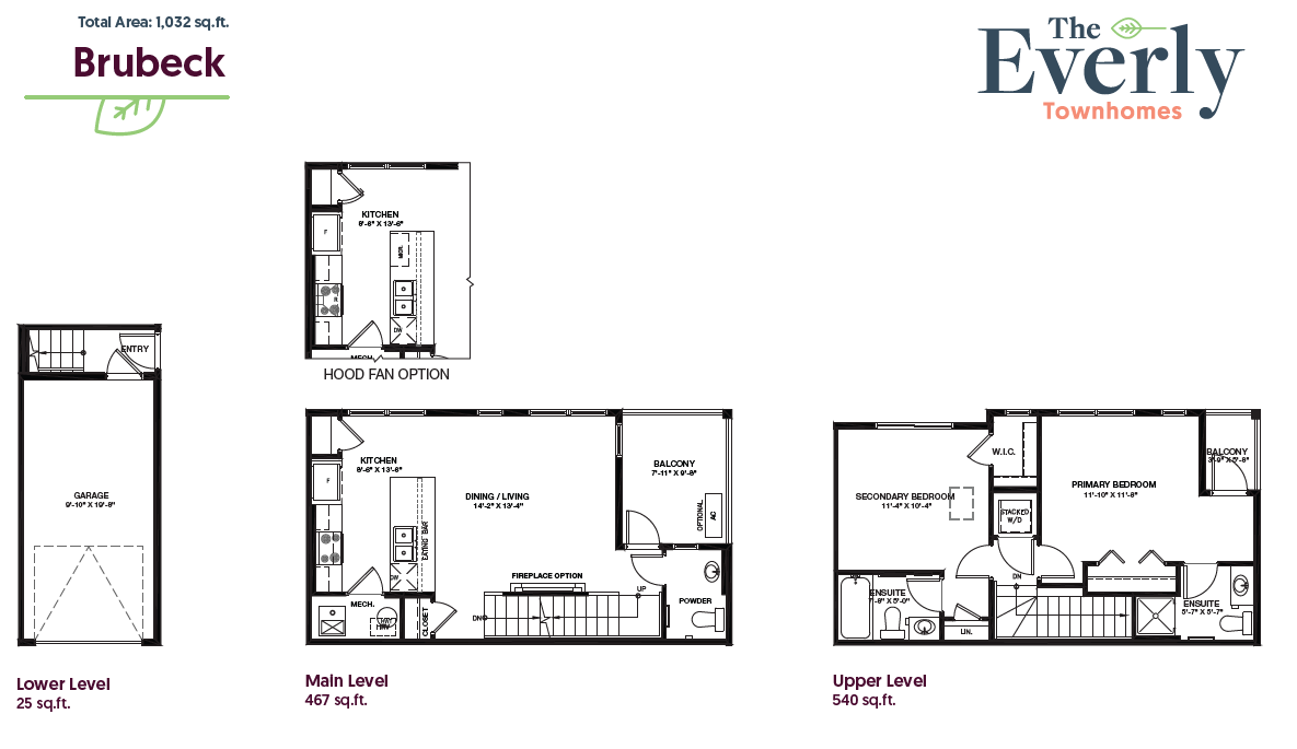 Brubeck Floor Plan
